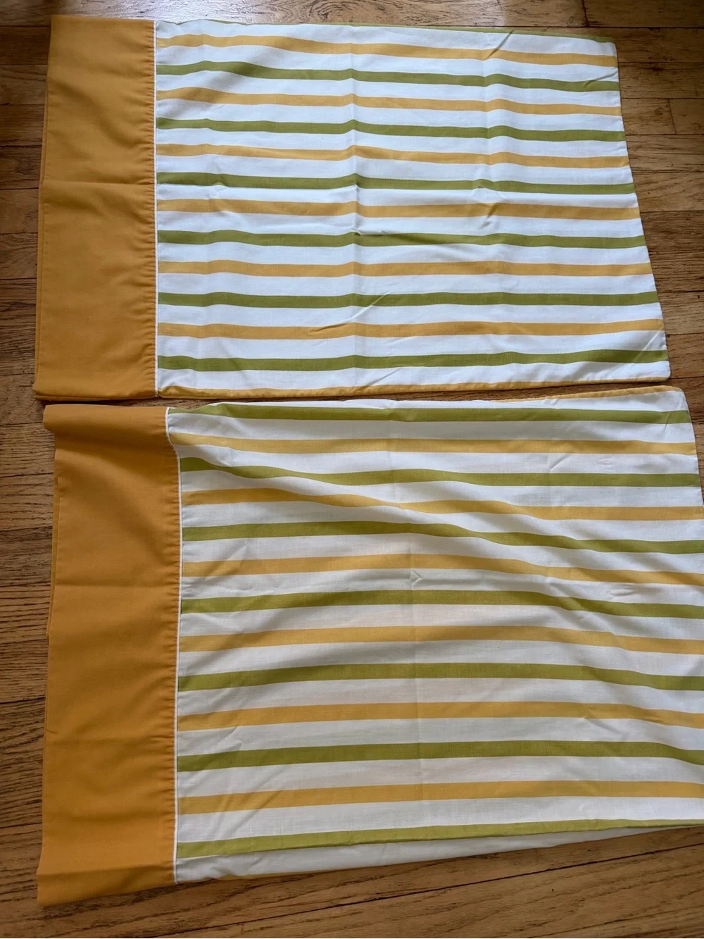 Vintage Striped Pillowcases